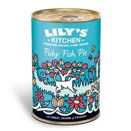 Lily's Kitchen Vådfoder Til Voksne Hunde Fishy Fish Pie 400g